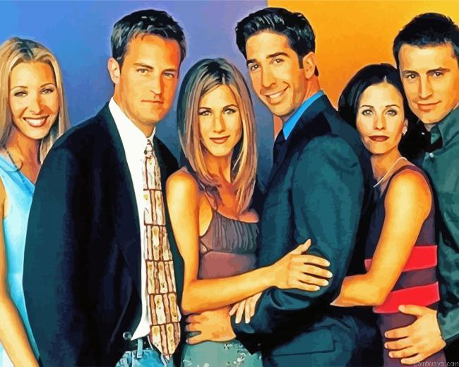 Friends Sitcom Characters Painting By Numberss.png