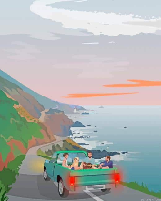 Friends Trip Painting By Numberss.png