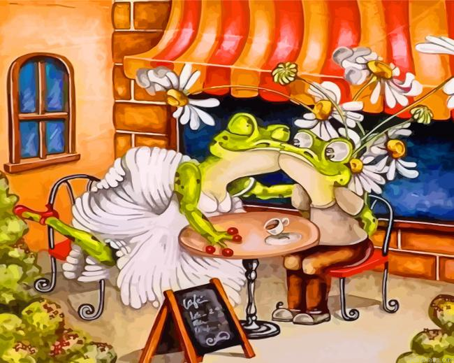 Frogs In Love Painting By Numbers.png