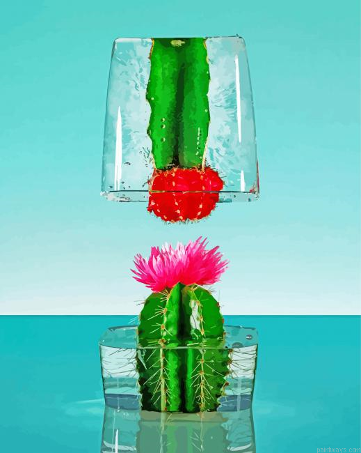 Frozen Cactus Painting By Numbers.png