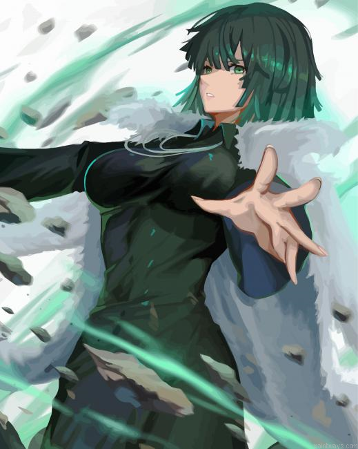 Fubuki Character Painting By Numberss.png