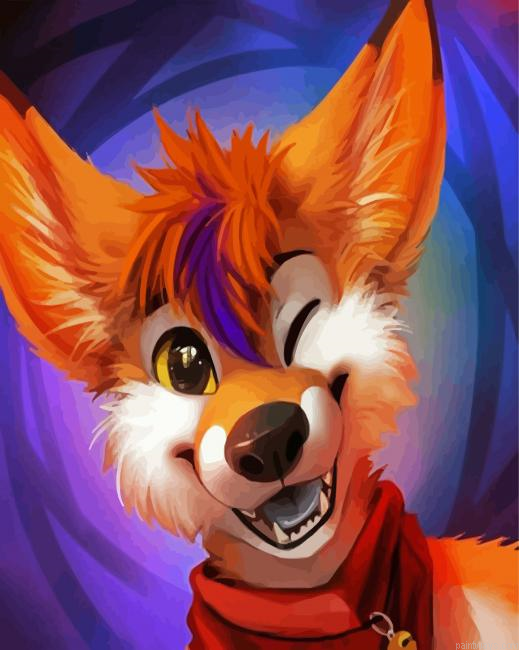 Funny Furry Painting By Numberss.png