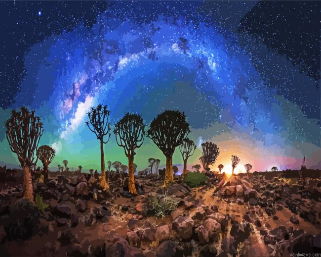 Galaxy Sky Namibia Painting By Numberss.png