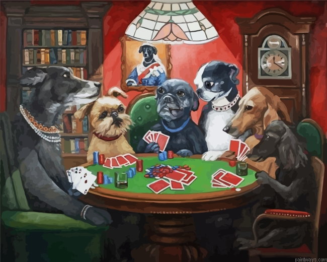 Gambling Dogs Painting By Numbers.png