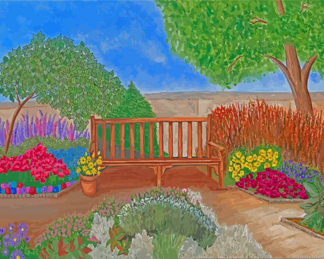 Garden Bench Painting By Numberss.png