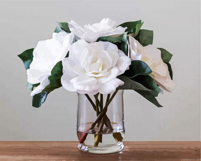Gardenia In Glass Painting By Numberss.png