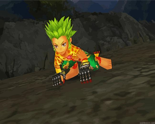 Gau Character Game Painting By Numberss.png