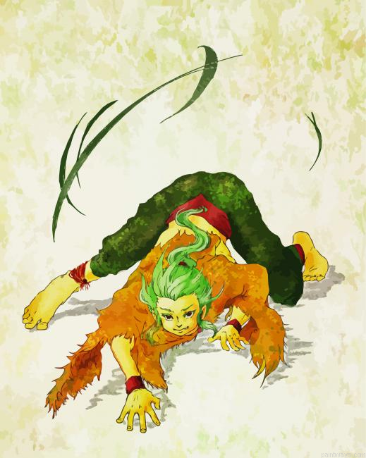 Gau Character Painting By Numberss.png