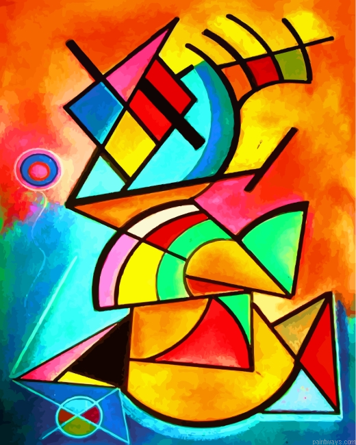 Geometric Abstract Art Painting By Numbers.png