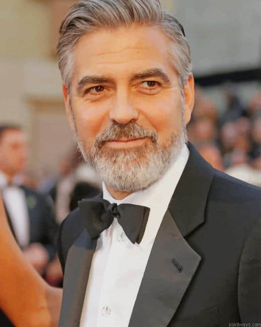 George Clooney New Painting By Numberss.png
