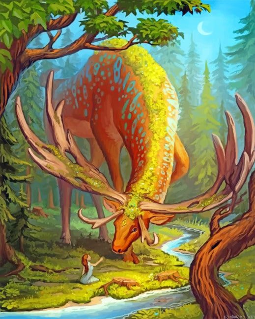 Giant Stag Painting By Numbers.png