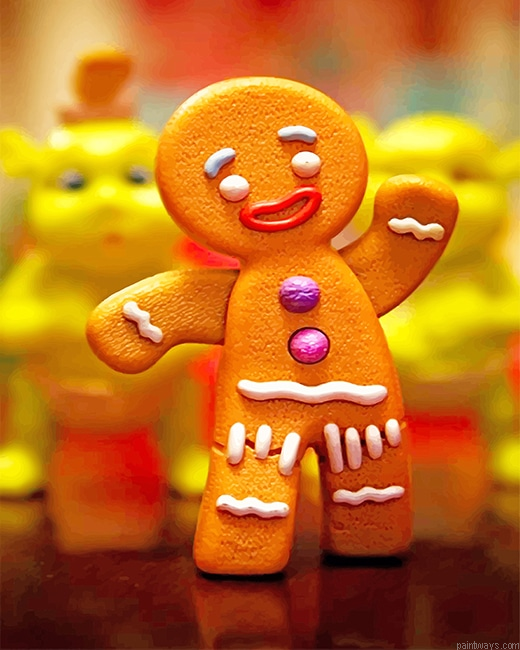 Gingerbread New Painting By Numberss.png