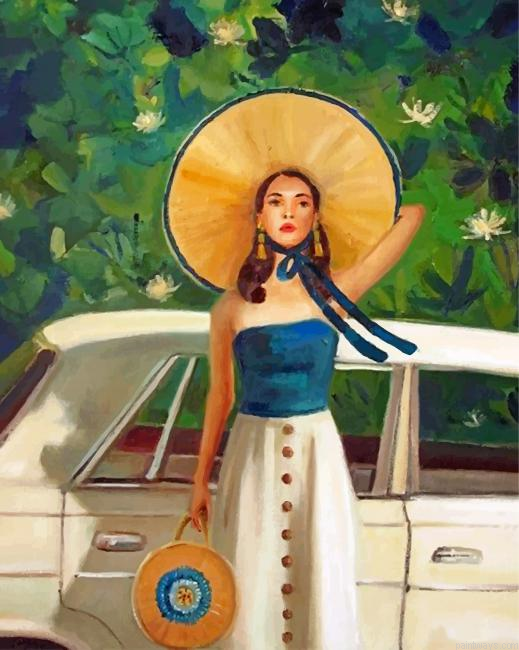 Girl In Hat Painting By Numbers.png
