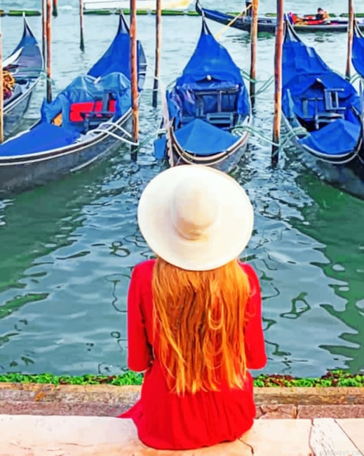 Girl In Venice Cities Painting By Numberss.png