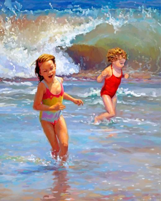 Girls Having Fun Painting By Numbers.png
