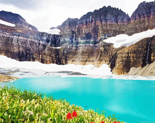 Glacier National Park Painting By Numberss.png
