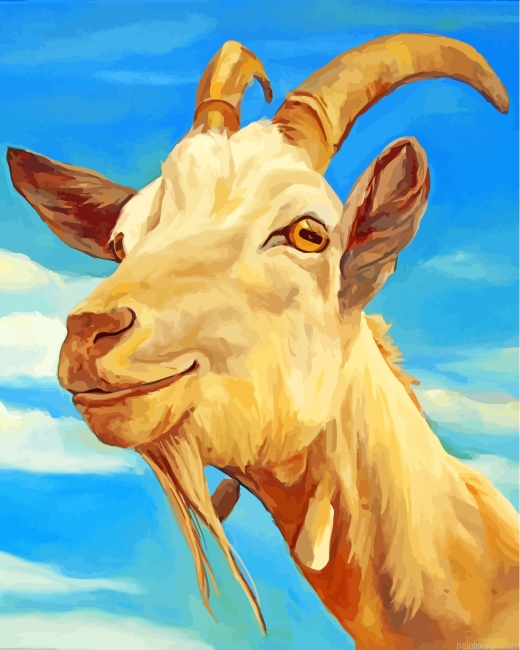 Goat Head Painting By Numberss.png