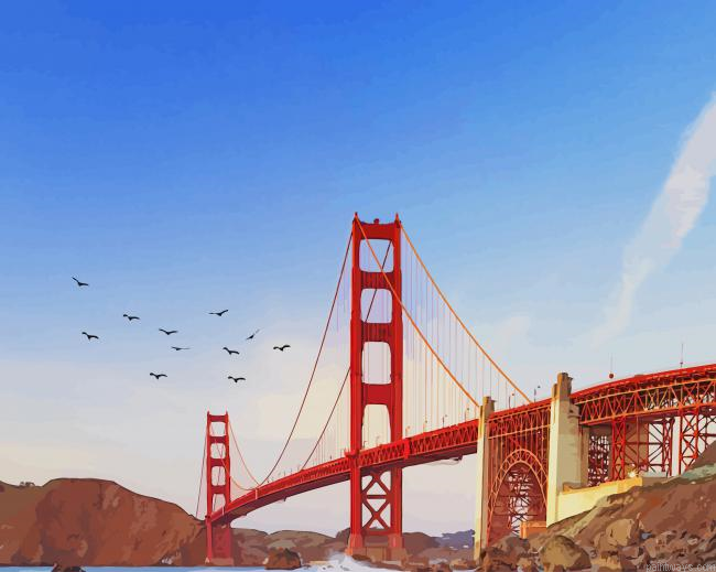 Golden Gate Bridge New Painting By Numberss.png