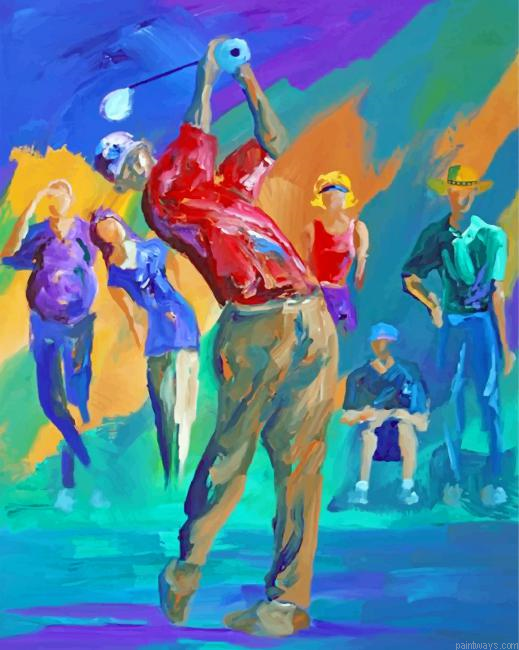 Golf Player Painting By Numbers.png