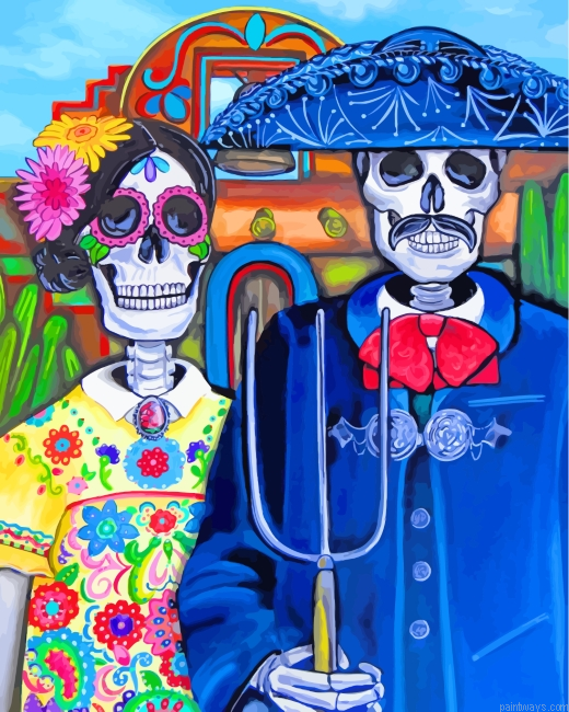 Gothic Skulls Painting By Numbers.png