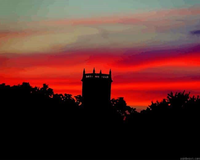 Gothic Sunset New Painting By Numberss.png