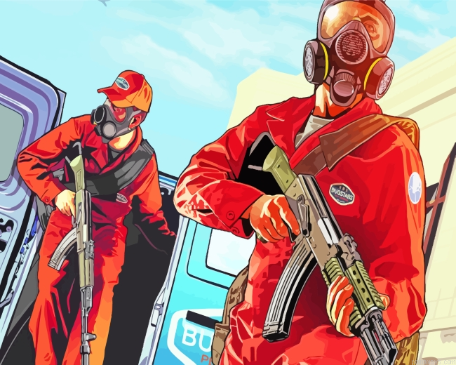 Grand Theft Auto Painting By Numberss.png