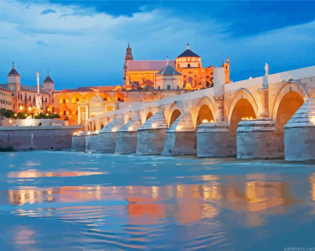 Great Mosque In Cordoba Painting By Numberss.png