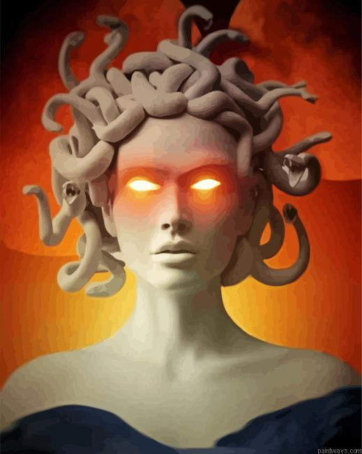 Greek Medusa Painting By Numberss.png