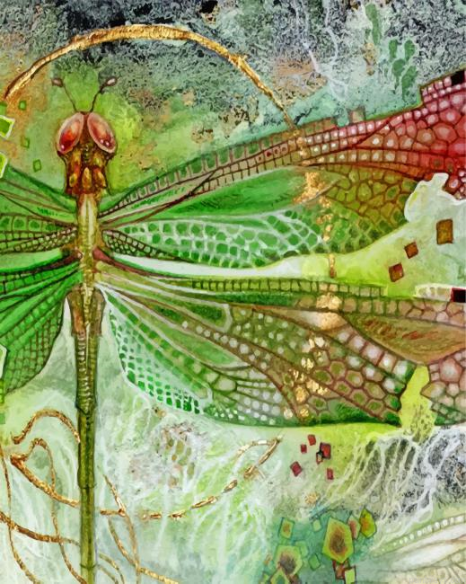 Green Dragonfly Painting By Numberss.png