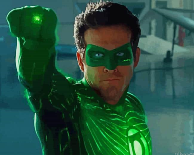 Green Lantern New Painting By Numberss.png