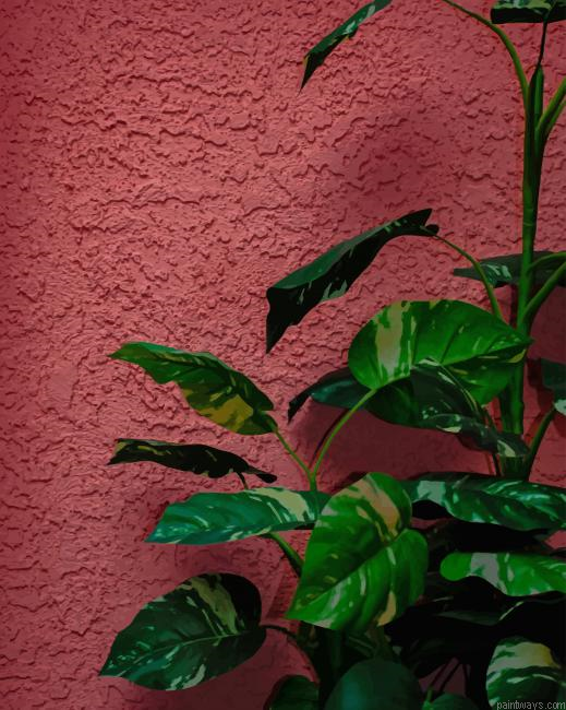 Green Plants Painting By Numberss.png