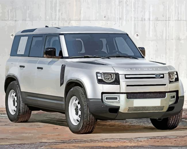 Grey Land Rover Painting By Numberss.png