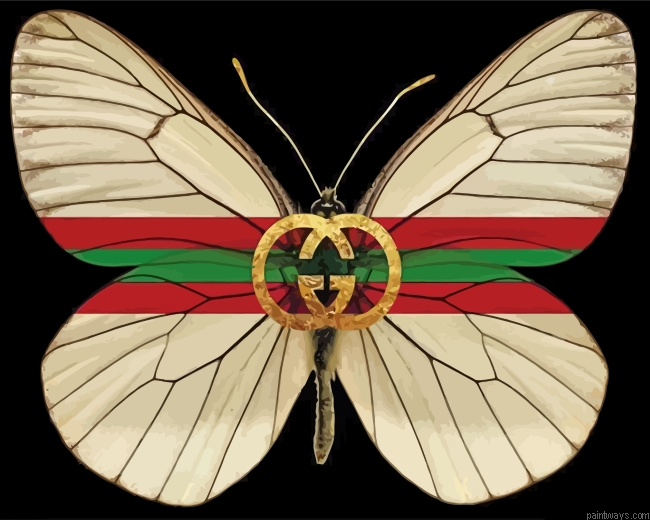 Gucci Butterfly Painting By Numbers.png