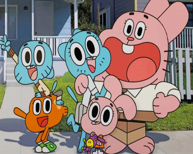 Gumball Friends New Painting By Numberss.png