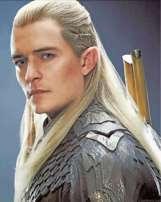 Handsome Legolas Painting By Numberss.png