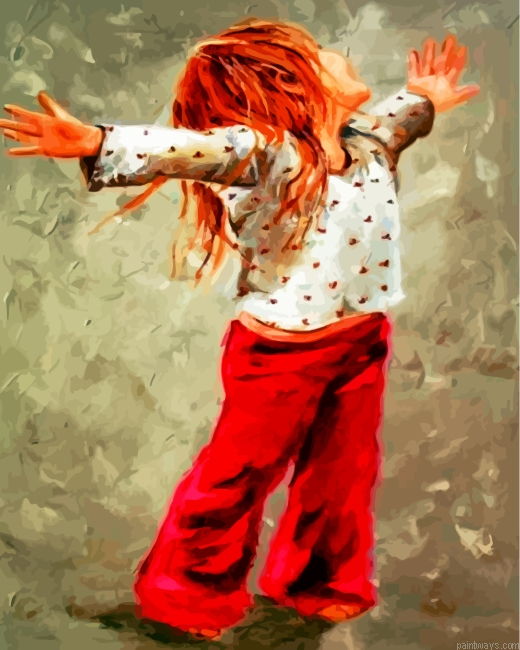 Happy Girl Painting By Numbers.png