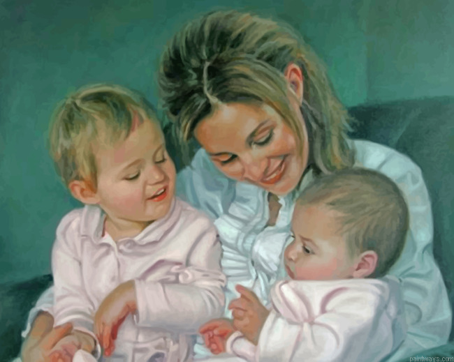 Happy Mom Painting By Numbers.png