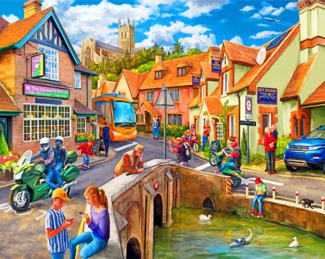 Happy Town Painting By Numbers.png
