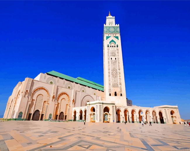 Hassan Ii Mosque Painting By Numberss.png