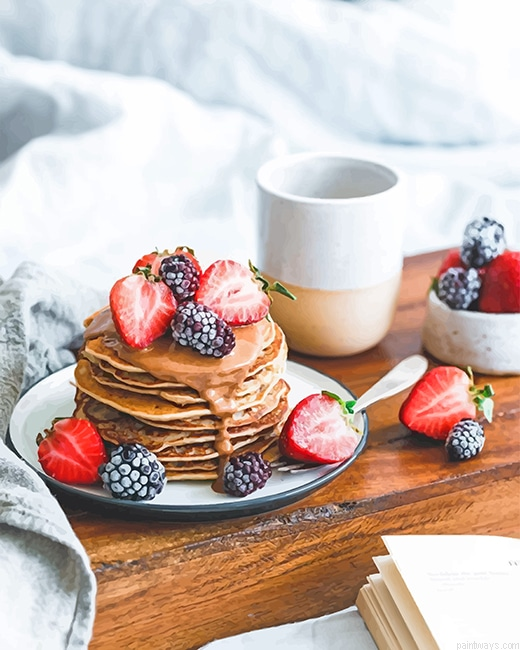 Healthy Homemade Breakfast New Painting By Numberss.png