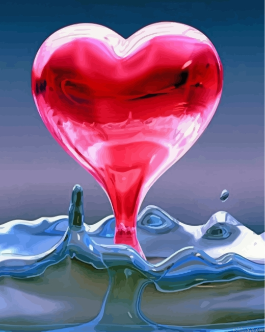 Heart Water Drop Painting By Numbers.png