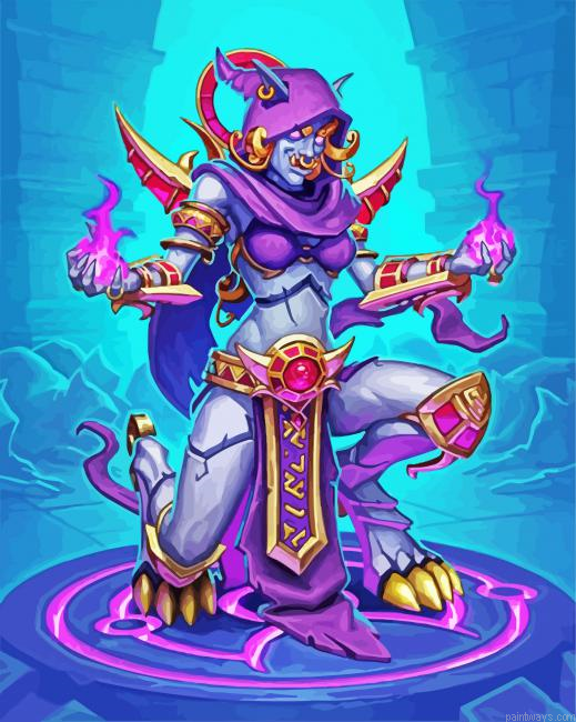 Hearthstone Video Game Painting By Numberss.png