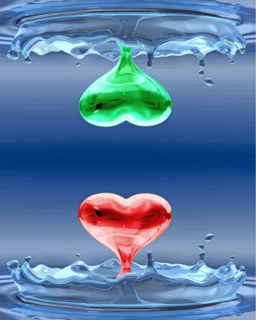 Hearts Water Drop Painting By Numbers.png