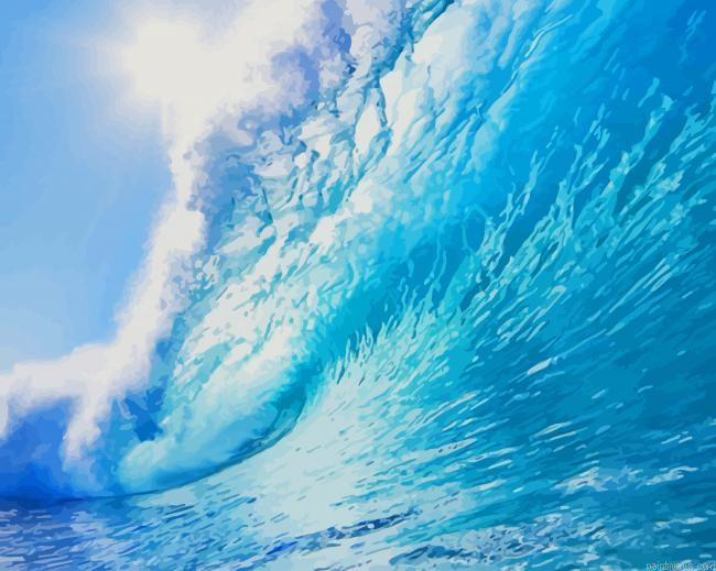 High Resolution Ocean Wave New Painting By Numberss.png