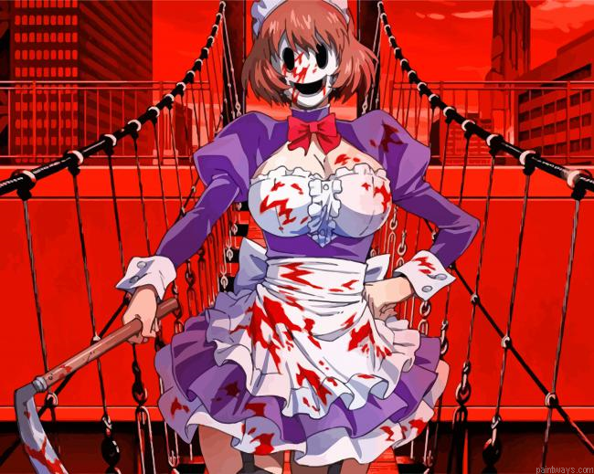 High Rise Invasion Maid Painting By Numberss.png