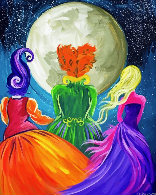 Hocus Pocus Witches Painting By Numberss.png