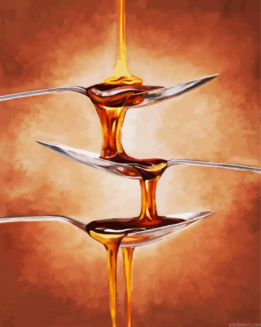 Honey Spoons Painting By Numberss.png