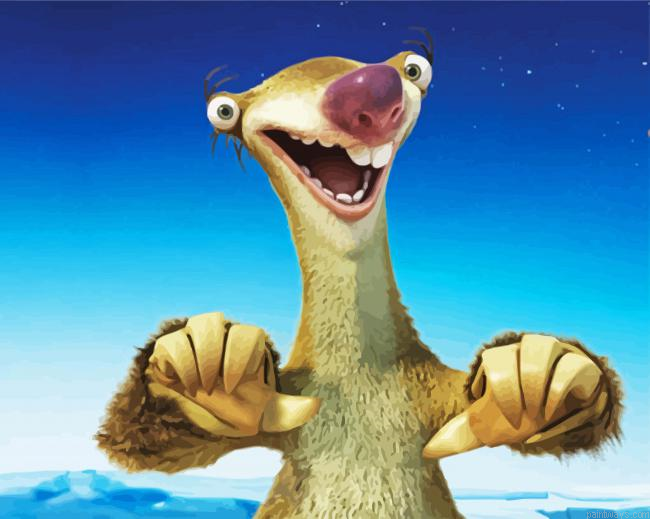 Ice Age Character Painting By Numberss.png