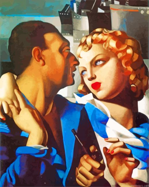 Idyll By Lempicka Painting By Numberss.png