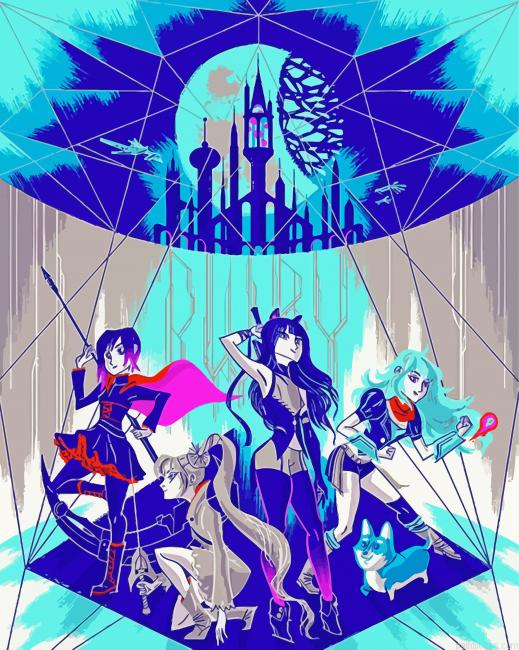 Illustration Rwby Painting By Numberss.png